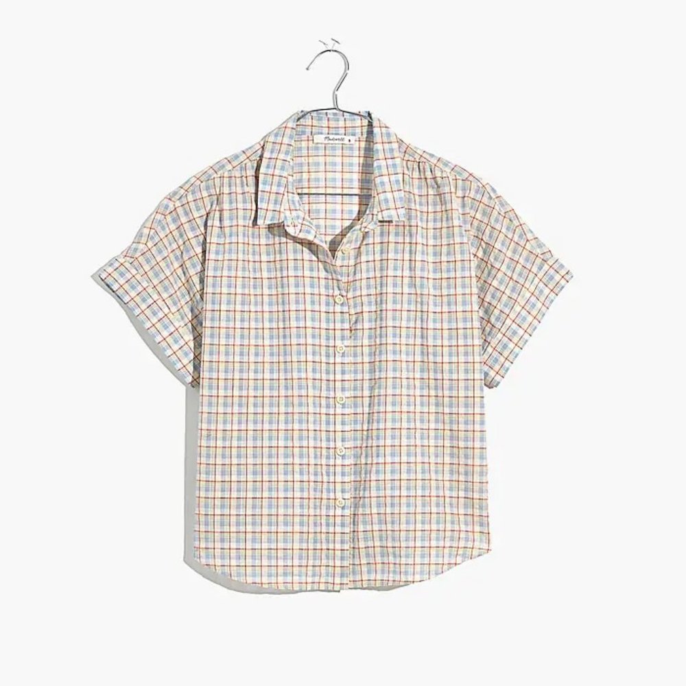 Madewell Hilltop Shirt in Tahoe Plaid